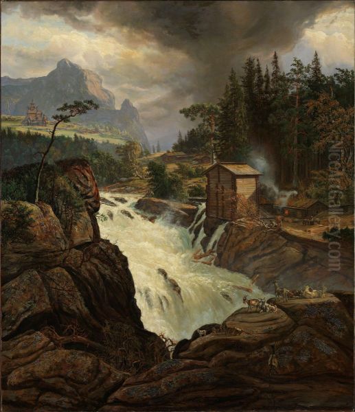 Labrofossens ovre fall - view 1