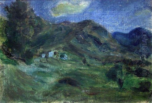Landscape in Moonlight - view 1