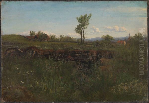 Landscape Study from the Environs of Carlsruhe - view 1