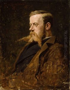 Maleren Nikolai Ulfsten by Erik Werenskiold