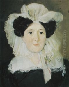 Portrait of Reinholdine Gram, b. Boll Portrait of Reinholdine Gram, b. Boll