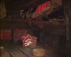 Old Storeroom in Setesdal Old Storeroom in Setesdal