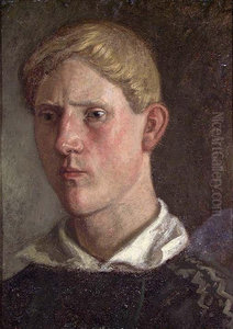Portrait of a young Man from Setesdal Portrait of a young Man from Setesdal