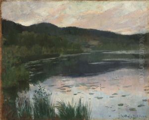 Summer Night. Study by Kitty Lange Kielland