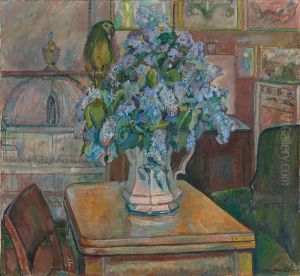 Lilacs and Parrot Lilacs and Parrot