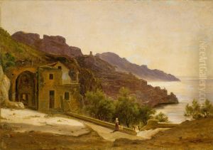 Terrace near Amalfi by Thomas Fearnley
