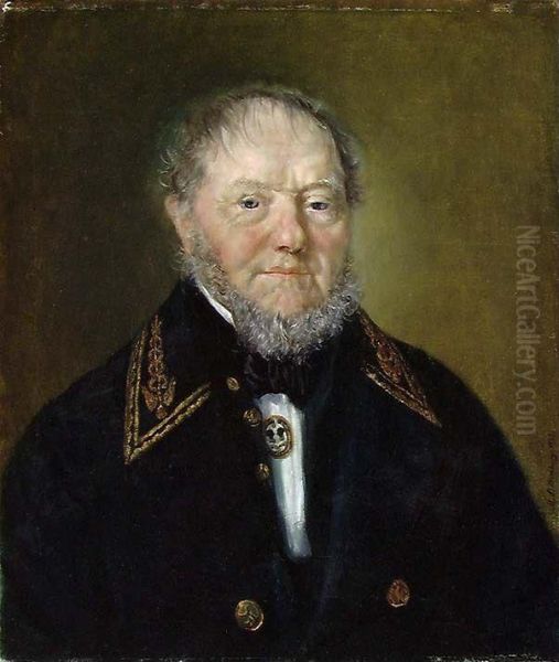 Portrait of Deputy Surveyor Georg Michael Doderlein - view 1