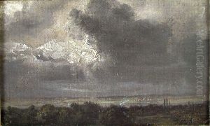 Study of Storm Clouds by Johan Wilhelm Ludwig Dahl