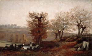 Painting by Kitty Lange Kielland