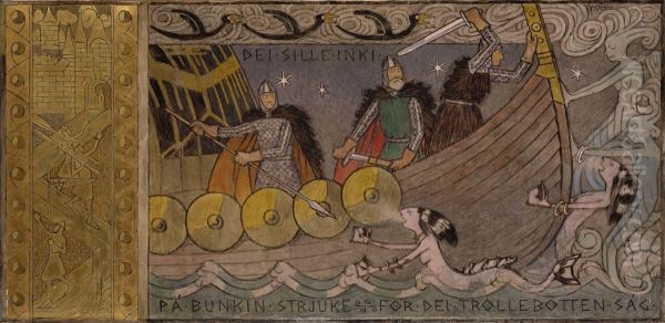 Asmund and his Brothers on the Sea - view 1