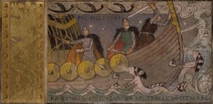Asmund and his Brothers on the Sea by Gerhard Munthe
