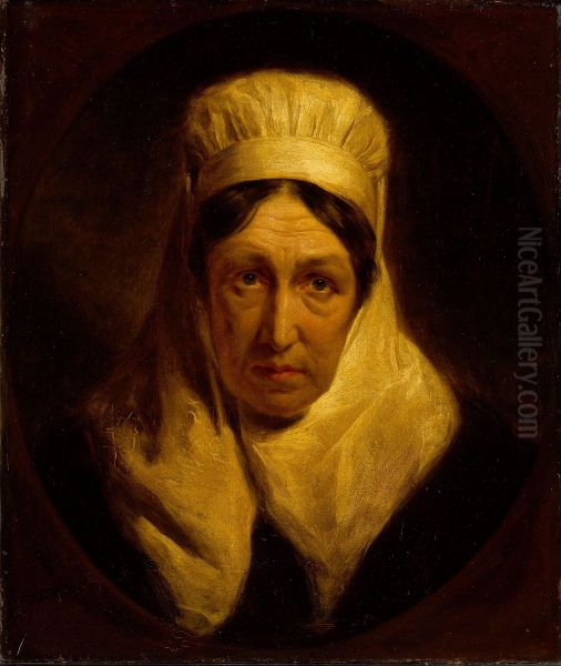 Old French Woman - view 1