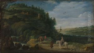 Painting by Esaias Van De Velde