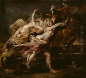Castor og Pollux rover Levkippos' dotre