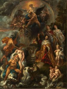 The Blessings of the Peace of Westfaler by Jacob Jordaens