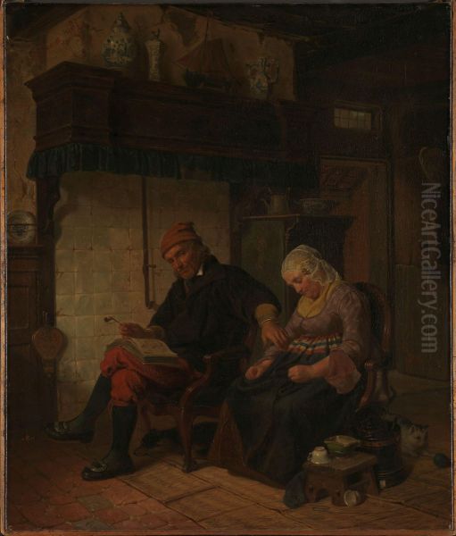 Domestic Worship in a Sailor's Home - view 1