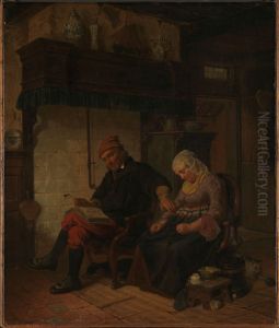 Domestic Worship in a Sailor's Home Domestic Worship in a Sailor's Home