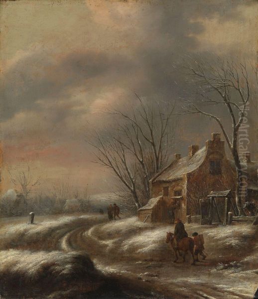 Dutch winter landscape - view 1