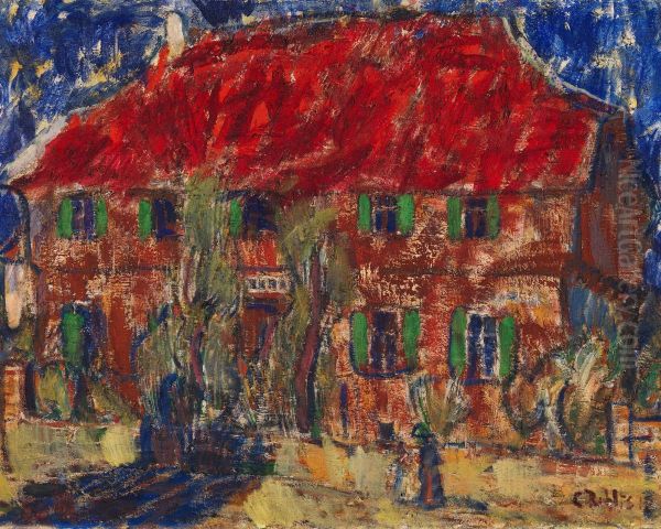 House with a Red Roof - view 1