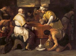 Receiving his Portion by Luca Giordano