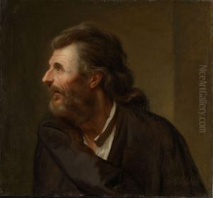 An old Man, half Figure by Godfried Schalcken