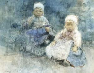 Deux Enfants by Frantz Charlet