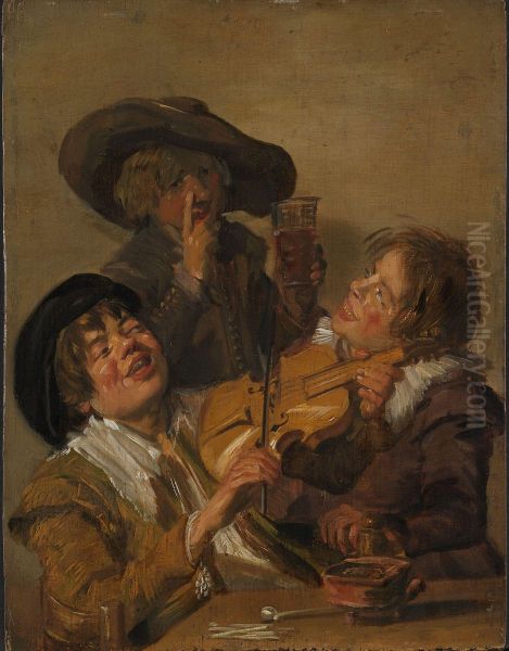 Three merry boys - view 1