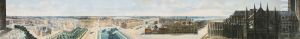 A Panoramic View of London, from the Tower of St. Margaret's Church, Westminster by Pierre Prevost
