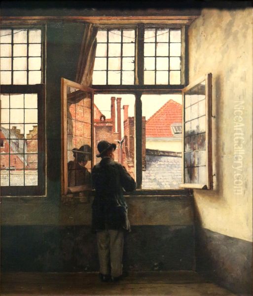 The man at the window - view 1