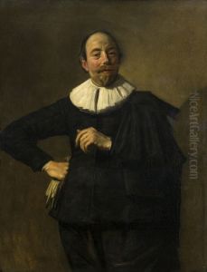 Portrait of a man by Frans Hals