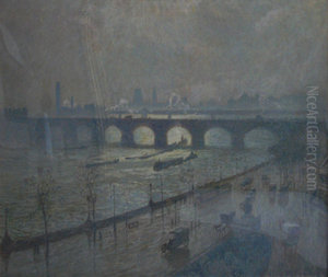 ponte di waterloo, sole e pioggia, marzo ponte di waterloo, sole e pioggia, marzo