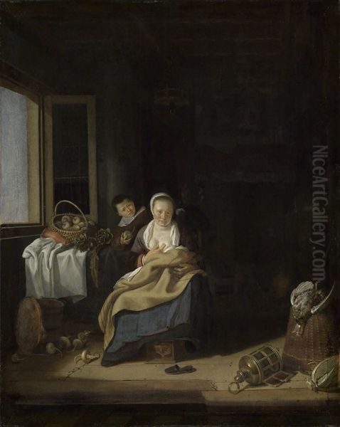 Stillende Mutter - view 1
