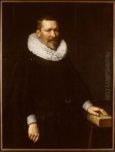 Portrait of Johan Camerlin (1567-1640) by Michiel Jansz. van Mierevelt