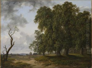 ,,Vanad parnad Tamme kortsi juures Tartu lahedal" by August Matthias Hagen