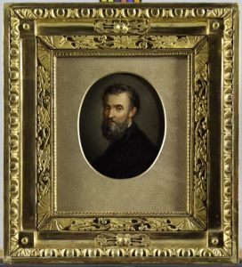,,Mehe portree (Jacopo del Conte jargi)" by Eduard Karl Franz von Gebhardt