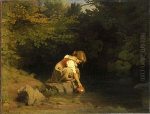 ,,Tutarlaps allikal (Tutarlaps kruusiga ojal)" by Johann Koler