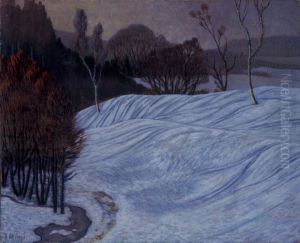 ,,Norra maastik (Talvemaastik)" by Konrad Magi