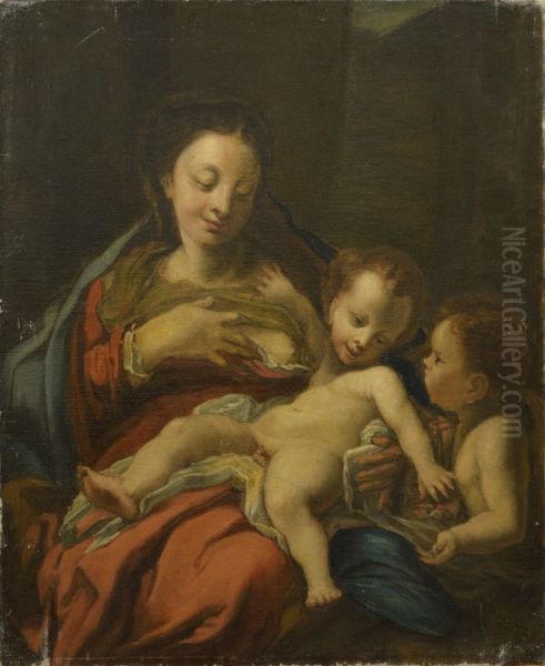,,Madonna Kristus - lapse ja ingliga" - view 1
