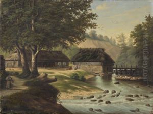 ,,Vana veski" by Theodor Albert Sprengel