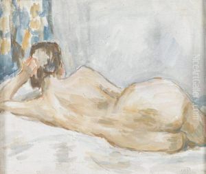 ,,Lamav akt" by Karl Parsimagi
