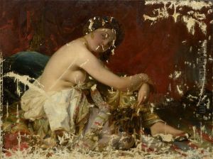 ,,Odalisk" by Carl Timoleon von Neff