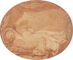 Une Femme Allongee by Jacques Charlier