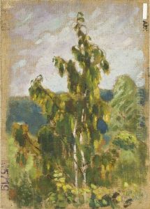 ,,Joemaastik kevadel / Kaselatvu" by Oskar Kallis