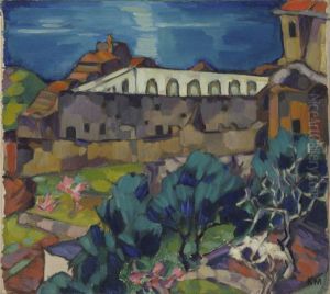 ,,Itaalia maastik" by Konrad Magi