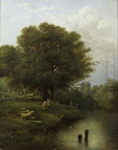 ,,Maastik" by Woldemar Friedrich Kruger