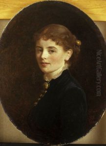,,Daami portree" by Johann Koler