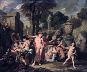 Het feest van Bacchus by Gerard de Lairesse