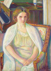 ,,Alviina Hyllestedti portree"