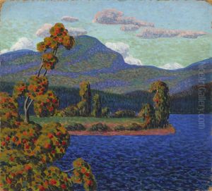 Norwegian Landscape by Konrad Magi