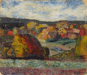 Norwegian Landscape by Konrad Magi